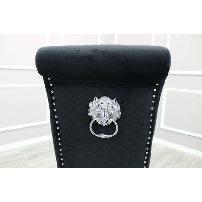 velvet dining chair