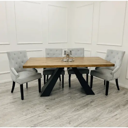 solid wood dining set