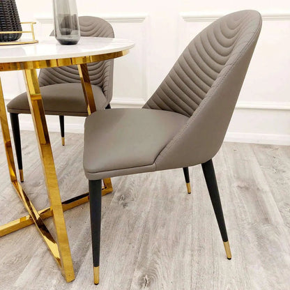 Alba Dining Chairs x4 - Foundit DirectDining Chairleather dining chair